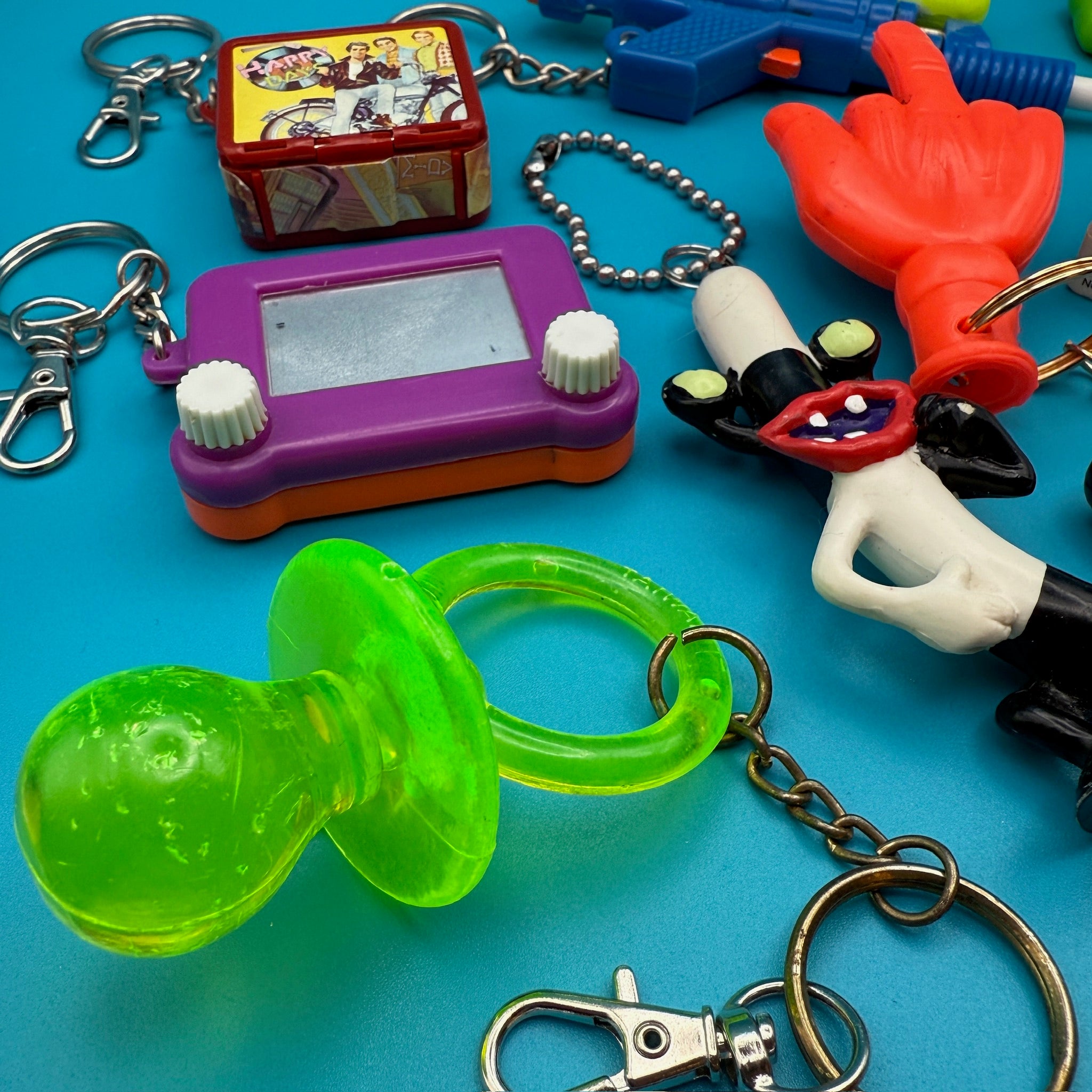 Nostalgic s &  s: You Pick 2 -  vintage keychain vintage charms for bag nostalgia vintage keychains y2k collectible - Bag Crap