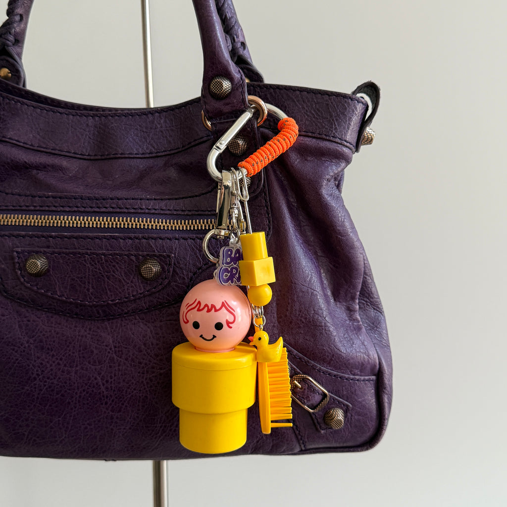 One-of-One Vintage Keychain Bag Charm Set — Fisher Price Little People