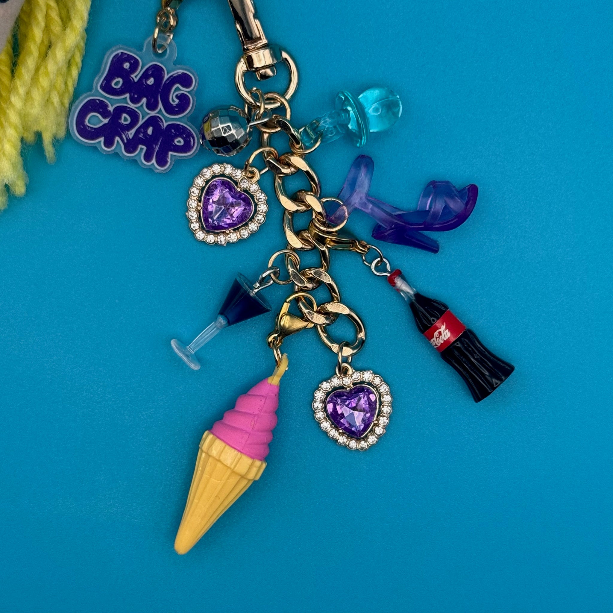 One-of-One     Pack— Miss Piggy Muppets - vintage bag charm packs nostalgia vintage y2k vintage keychain vintage charms for bag nostalgia vintage keychains y2k collectible - Bag Crap