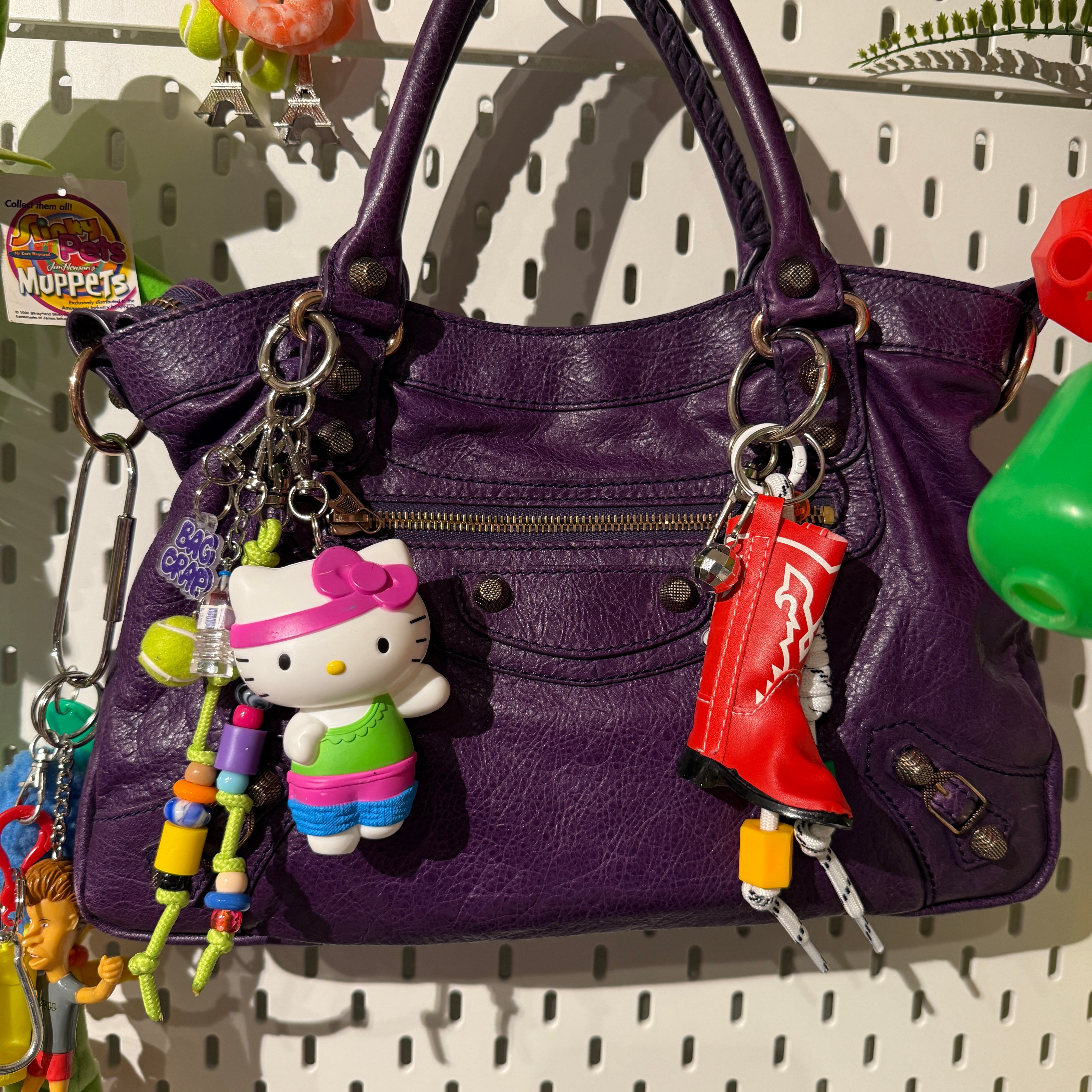 Workout Hello Kitty   Pack - hello kitty sanrio japan kawaii rare vintage keychain vintage charms for bag nostalgia vintage keychains y2k collectible - Bag Crap