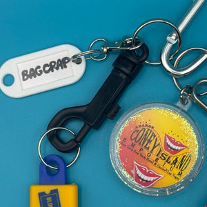 One-of-One     Set — Red Teletubbie - vintage bag charm packs nostalgia vintage y2k vintage keychain vintage charms for bag nostalgia vintage keychains y2k collectible - Bag Crap