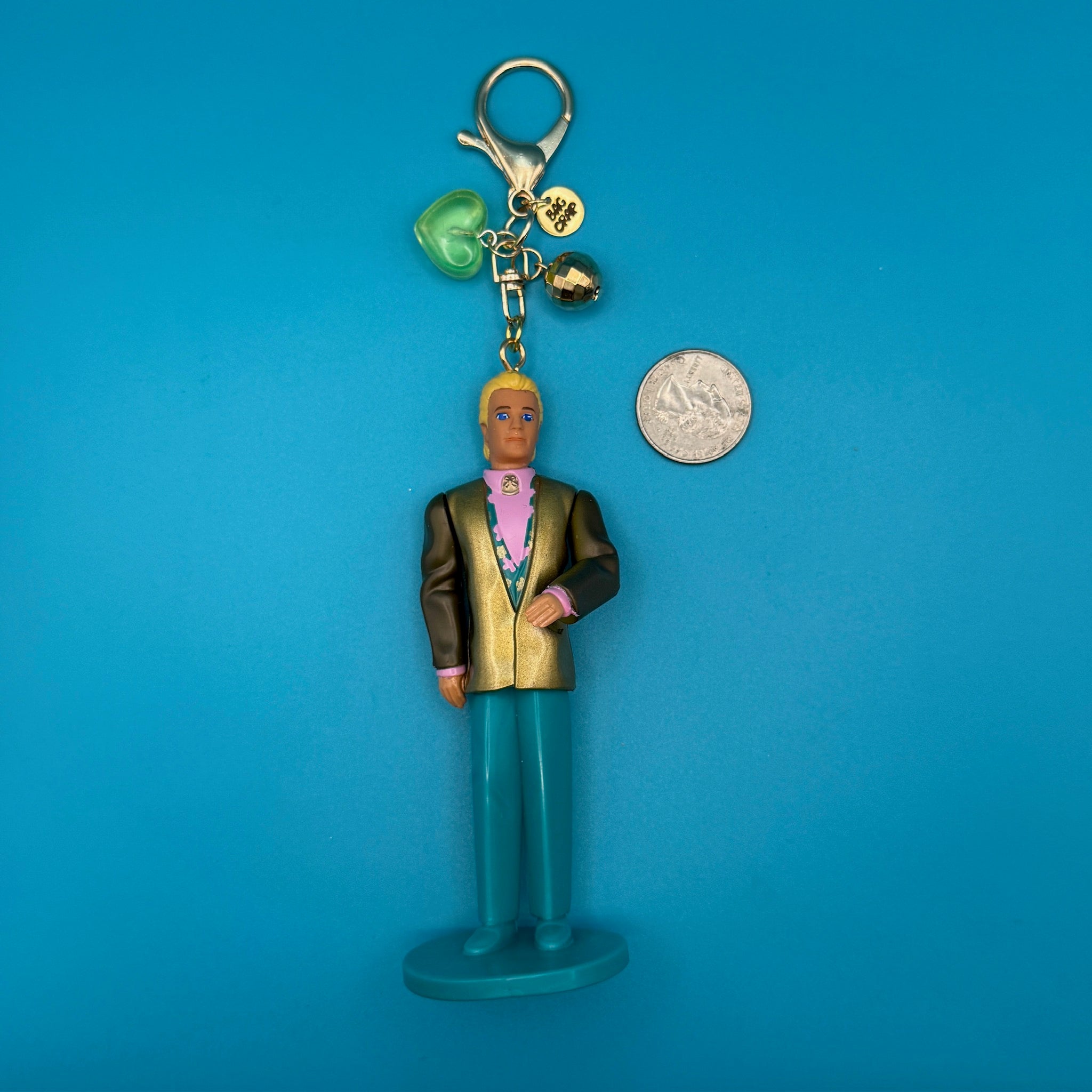 ‘90s Barbie Happy Meal Gold  s: You Pick - barbie doll toy pink rare vintage keychain vintage charms for bag nostalgia vintage keychains y2k collectible - Bag Crap
