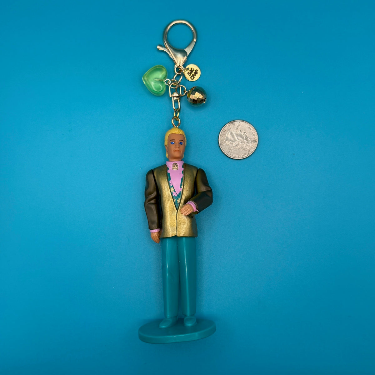 ‘90s Barbie Happy Meal Gold  s: You Pick - barbie doll toy pink rare vintage keychain vintage charms for bag nostalgia vintage keychains y2k collectible - Bag Crap