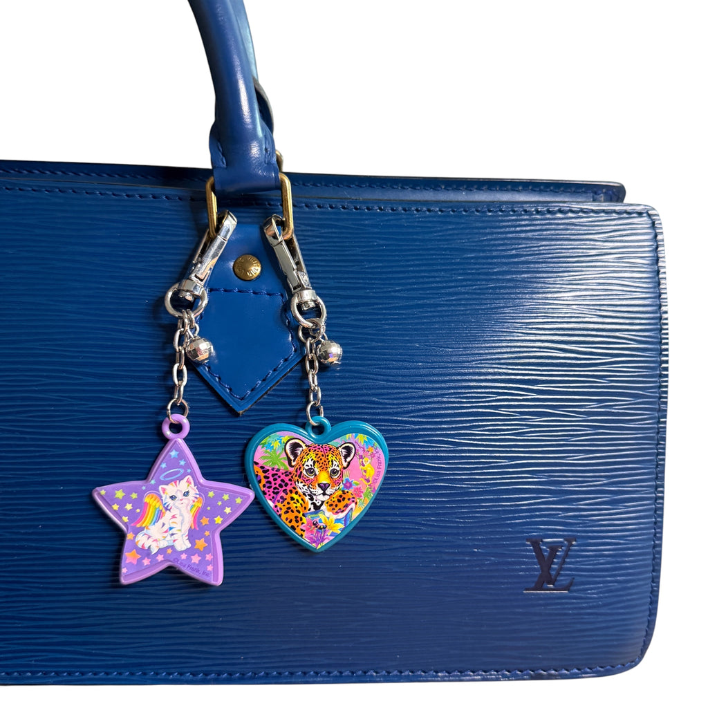 Vintage 90s Lisa Frank Character Keychain Charms