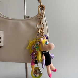 One-of-One     Pack— Miss Piggy Muppets - vintage bag charm packs nostalgia vintage y2k vintage keychain vintage charms for bag nostalgia vintage keychains y2k collectible - Bag Crap