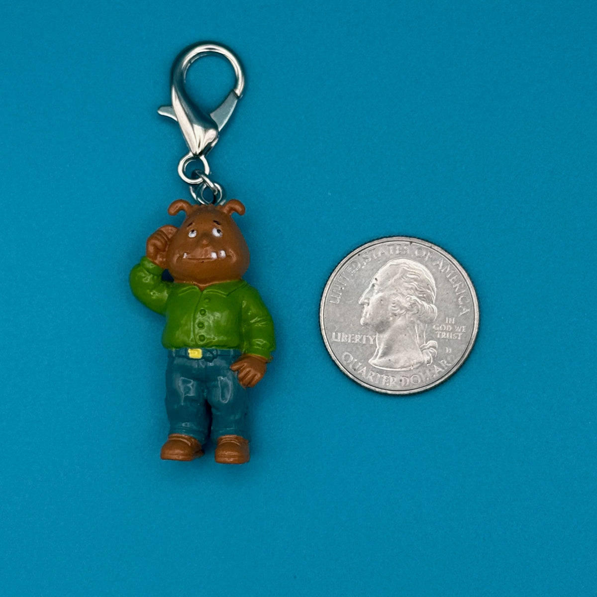 RARE  ‘90s Arthur PBS Character Mini  s -  vintage keychain vintage charms for bag nostalgia vintage keychains y2k collectible - Bag Crap