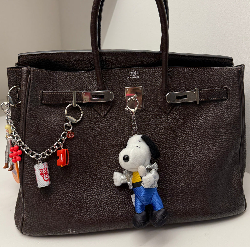 5” Vintage Popstar Snoopy Plushie Bag Charm