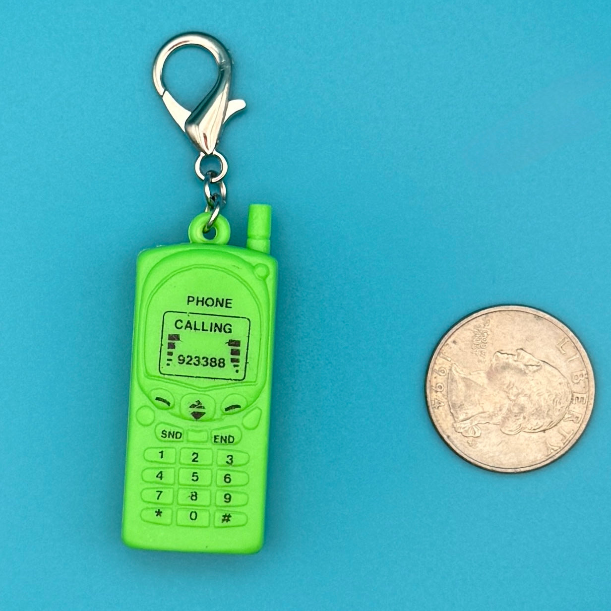 Office Supplies Mini   Pendants -  vintage keychain vintage charms for bag nostalgia vintage keychains y2k collectible - Bag Crap