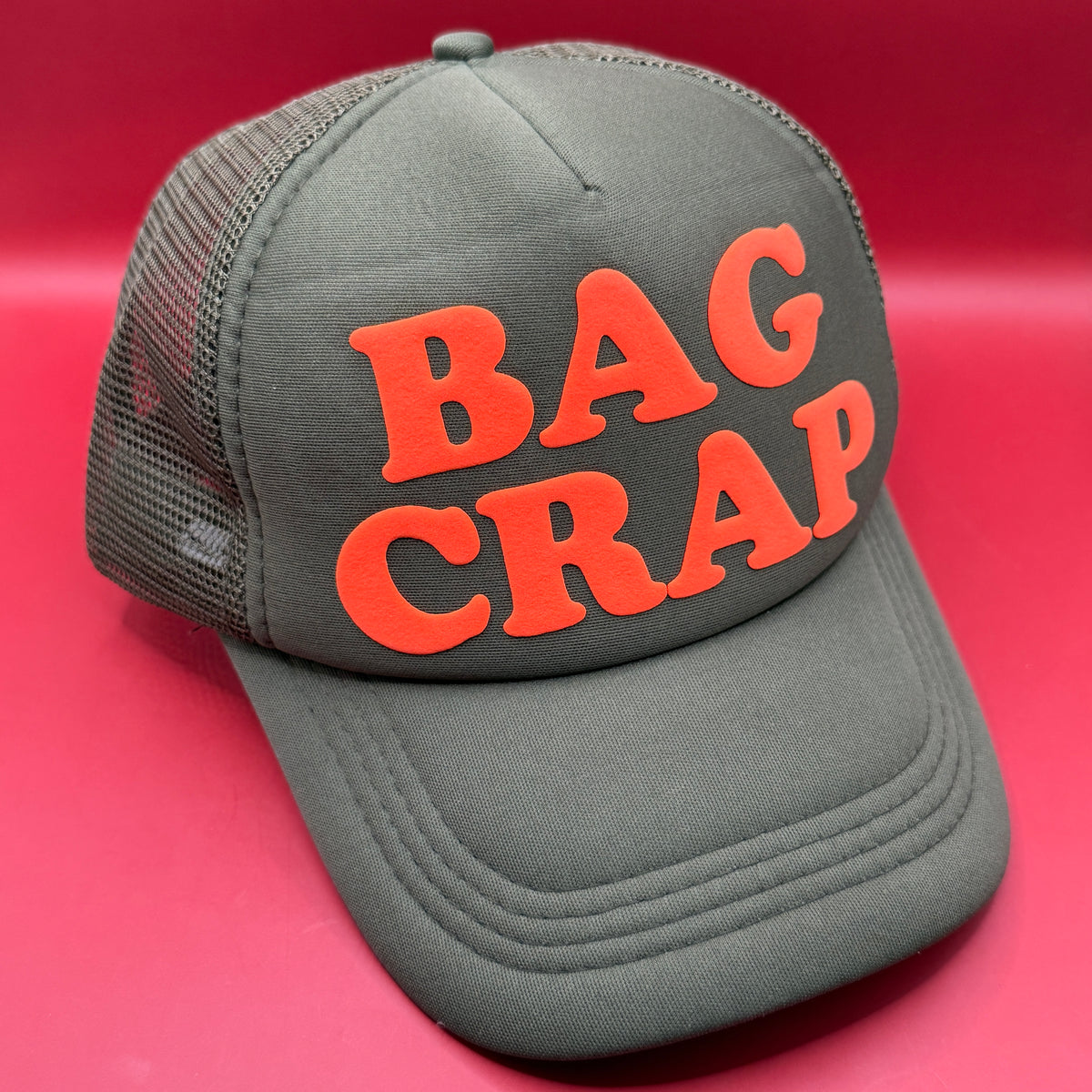 THE BAG CRAP TRUCKER HAT - clips carabiners charms keychains bag designer vintage keychain vintage charms for bag nostalgia vintage keychains y2k collectible - Bag Crap