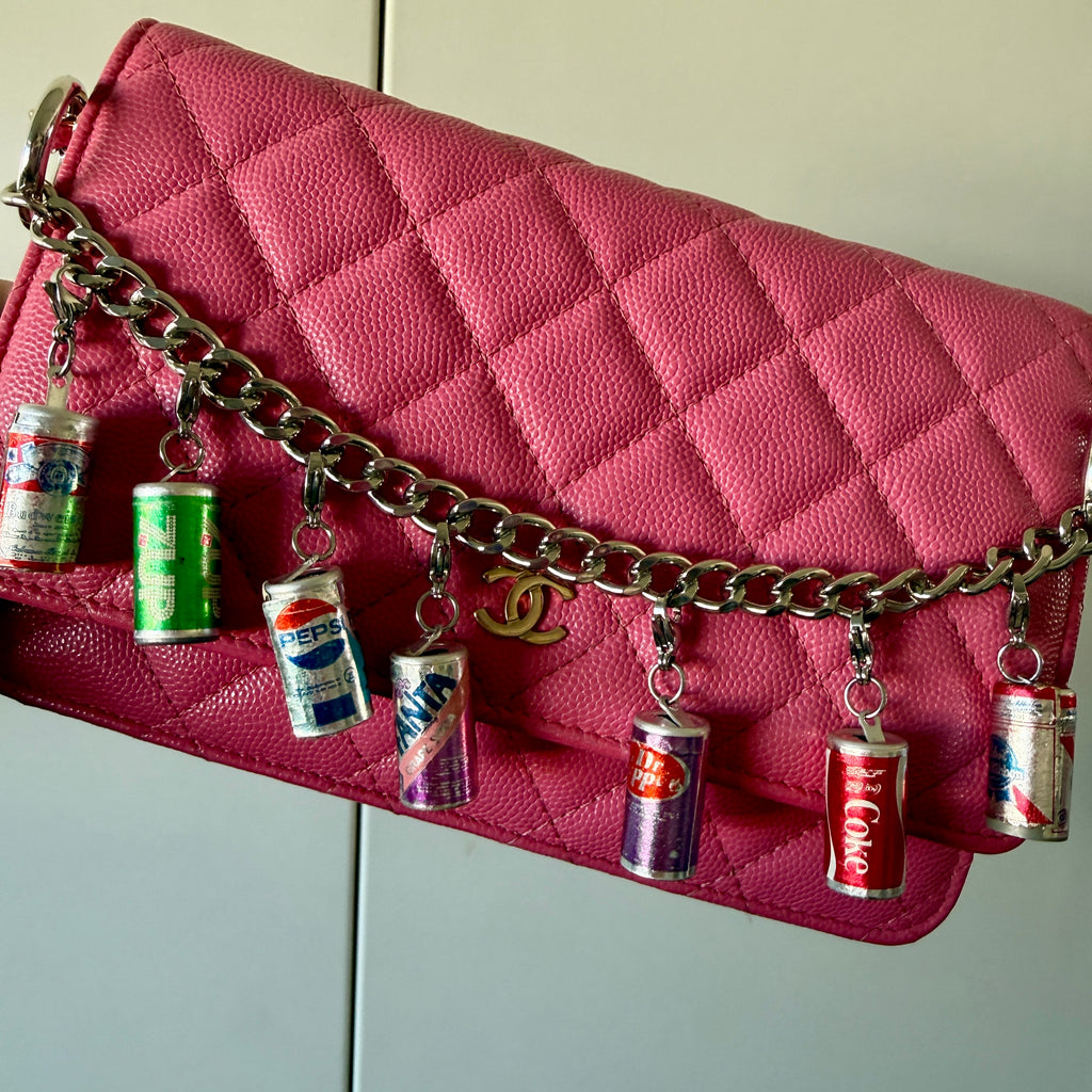 Vintage Assorted Soda Can Bag Charms: You Pick