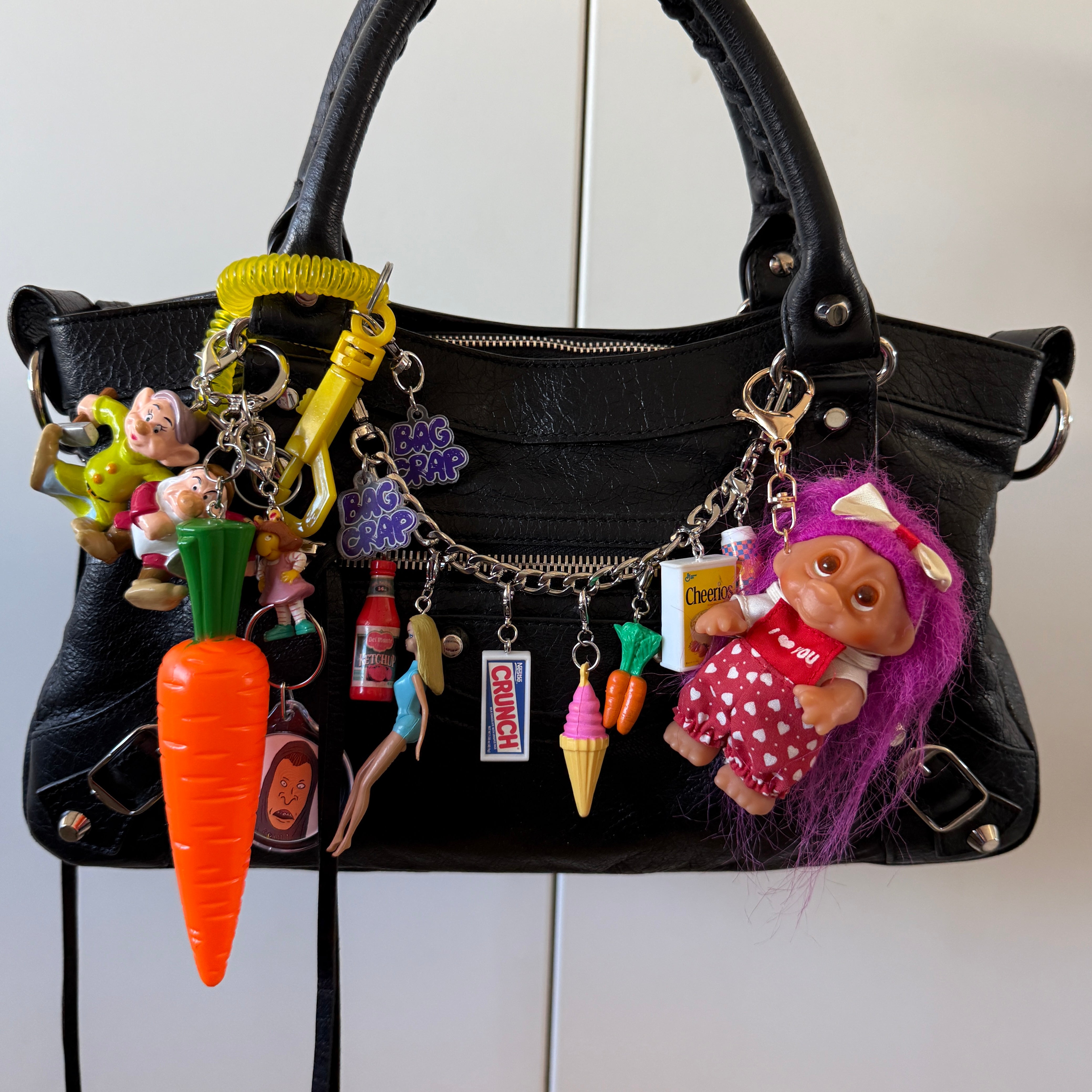 Carrot Large Toy -  vintage keychain vintage charms for bag nostalgia vintage keychains y2k collectible - Bag Crap
