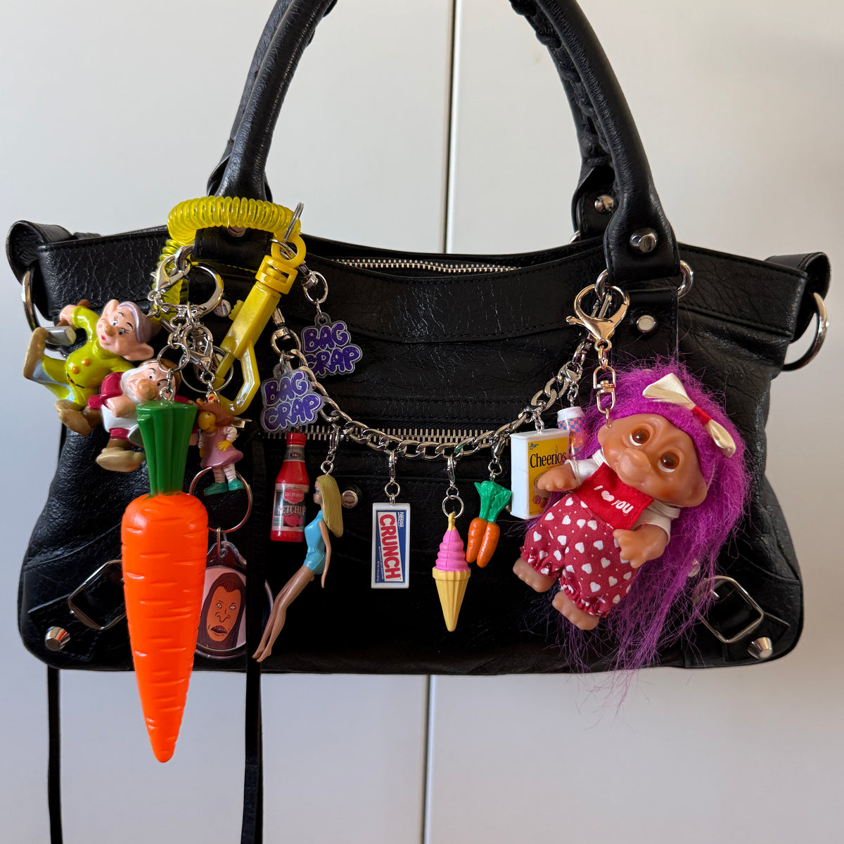 Carrot Large Toy -  vintage keychain vintage charms for bag nostalgia vintage keychains y2k collectible - Bag Crap