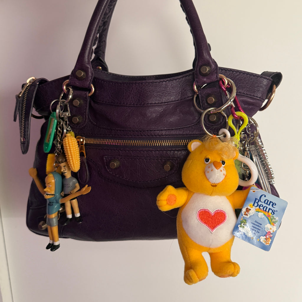6” Vintage Y2k 2001 Care Bear Plush Bag Charms: You Pick