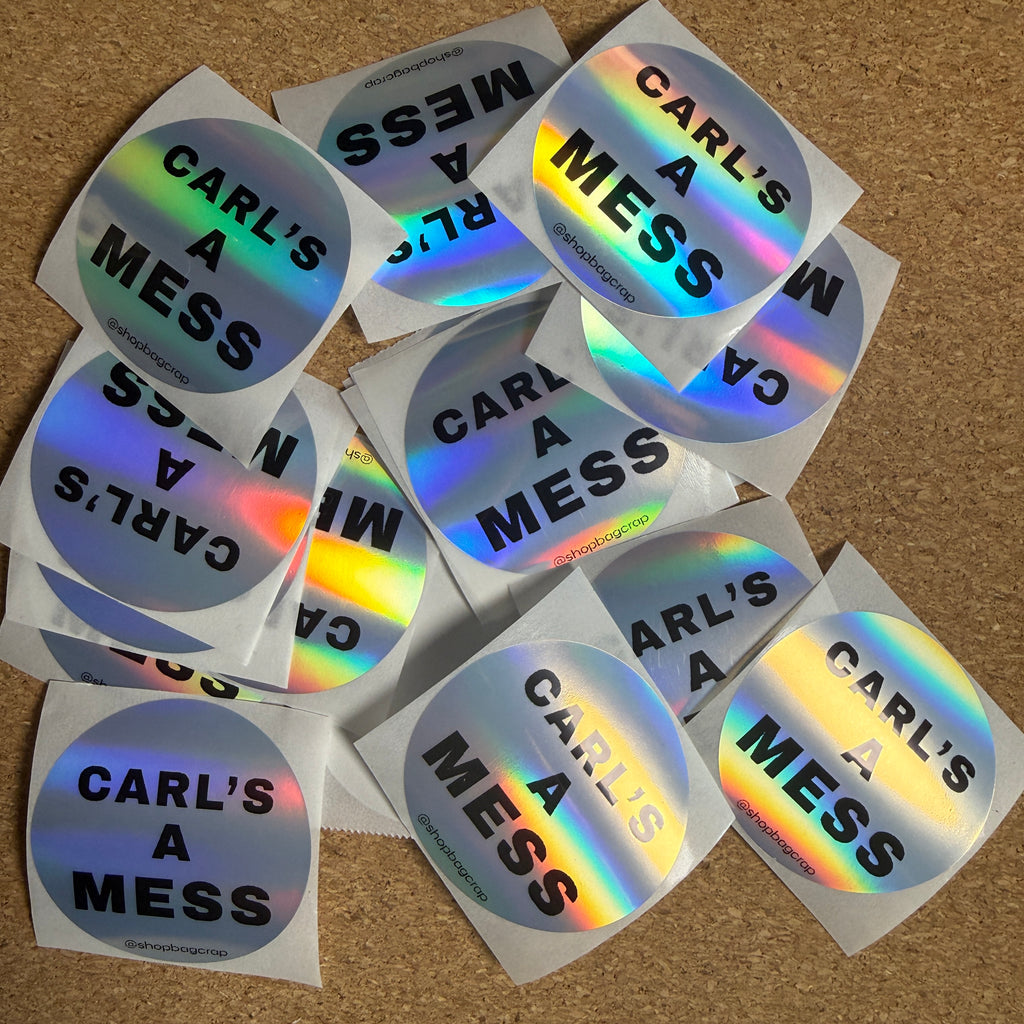 ‘Carl’s a Mess’ Summer House Carl Radke Keychains & Buttons