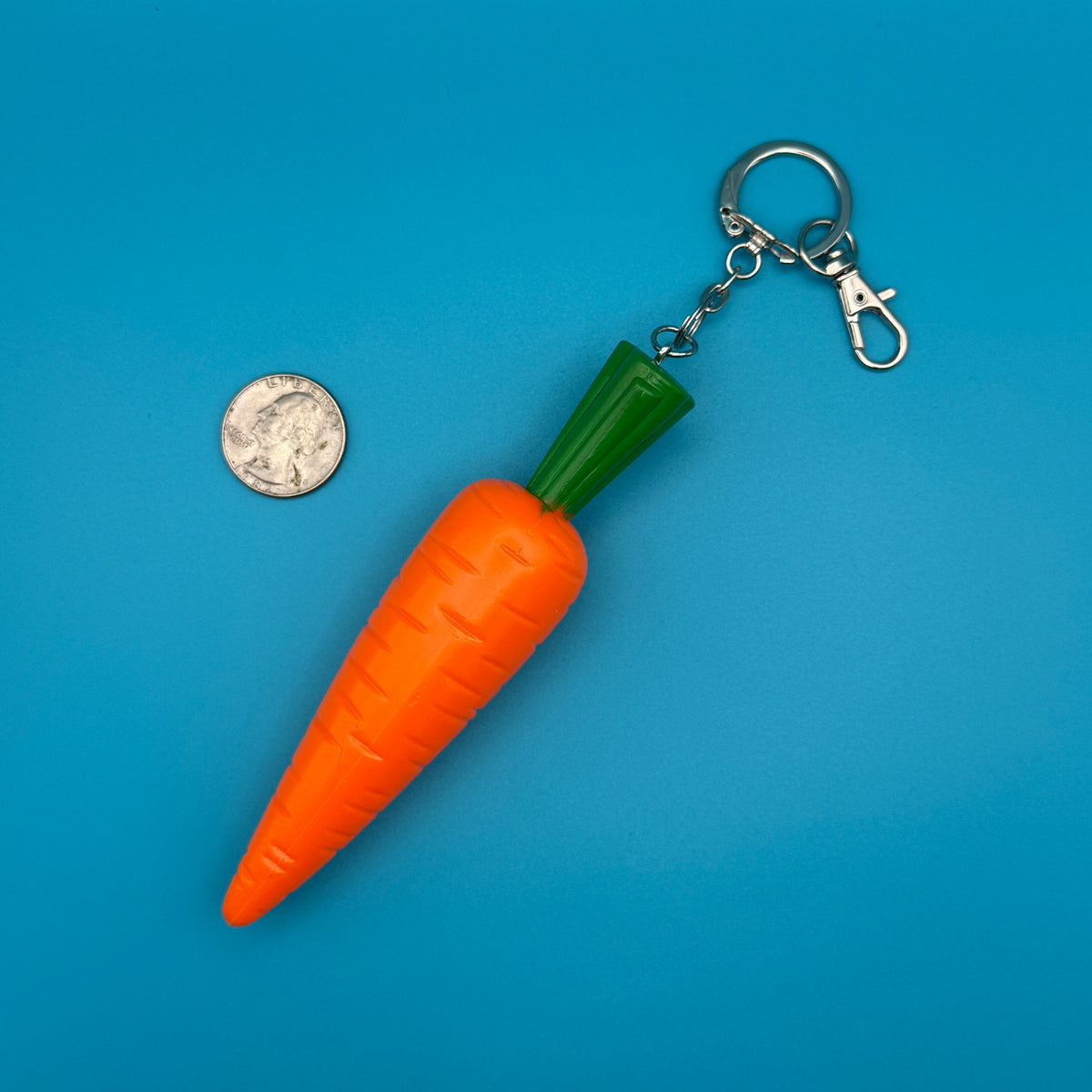 Carrot Large Toy -  vintage keychain vintage charms for bag nostalgia vintage keychains y2k collectible - Bag Crap