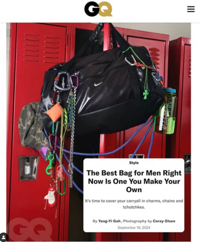 GQ Magazine Press - Bag Crap