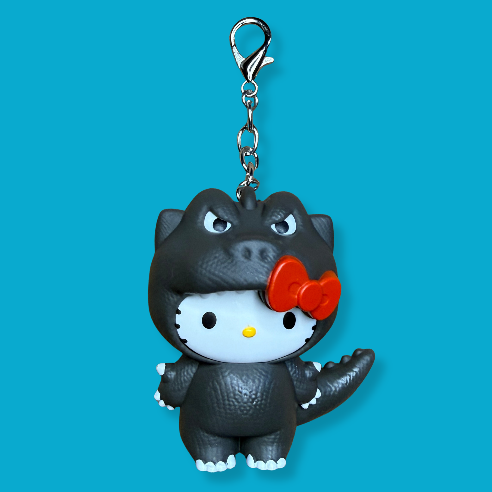 Hello Kitty Godzilla McDonald’s Happy Meal - hello kitty sanrio japan kawaii rare vintage keychain vintage charms for bag nostalgia vintage keychains y2k collectible - Bag Crap