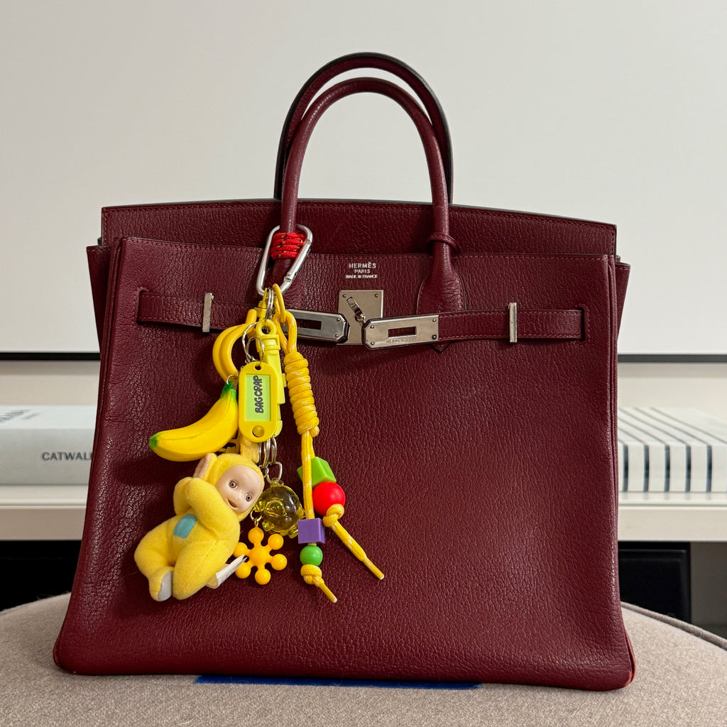 Vintage Yellow Teletubby Plush Bag Charm Pack