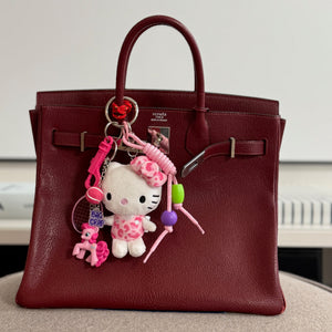 Pink Hello Kitty Plush   Pack - vintage bag charm packs nostalgia vintage y2k vintage keychain vintage charms for bag nostalgia vintage keychains y2k collectible - Bag Crap