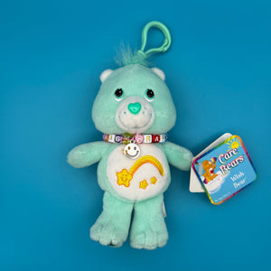 5.5' Care Bear Plush   with Necklace -  vintage keychain vintage charms for bag nostalgia vintage keychains y2k collectible - Bag Crap