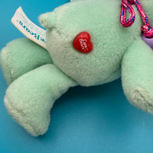 5.5' Care Bear Plush   with Necklace -  vintage keychain vintage charms for bag nostalgia vintage keychains y2k collectible - Bag Crap