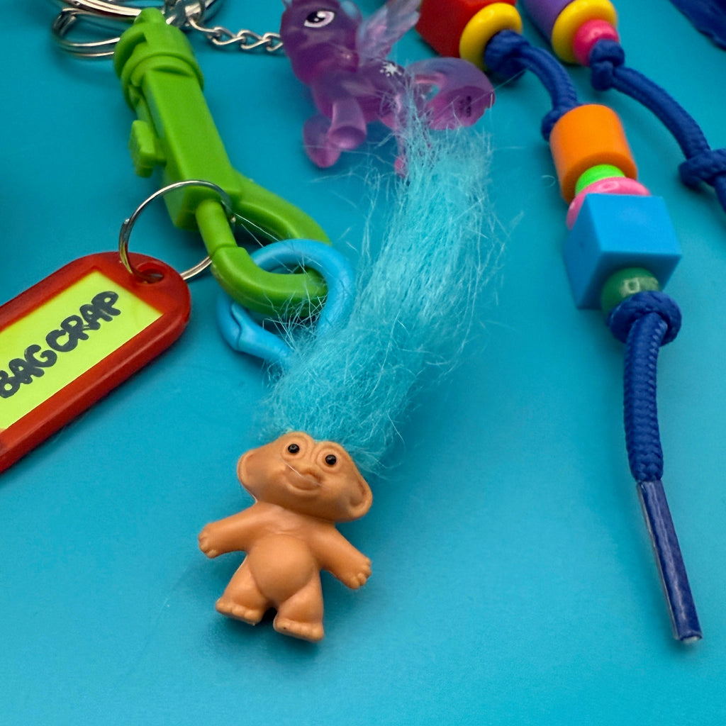 Vintage 'Whatever' Troll Bag Charm Pack