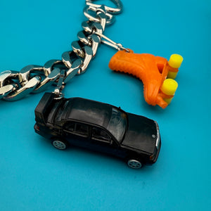 Diet Coke & Snoopy XL Silver   Chain - snoopy rar peanuts vintage keychain vintage charms for bag nostalgia vintage keychains y2k collectible - Bag Crap