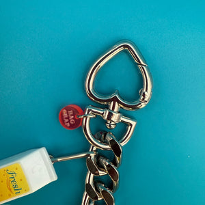 Diet Coke & Snoopy XL Silver   Chain - snoopy rar peanuts vintage keychain vintage charms for bag nostalgia vintage keychains y2k collectible - Bag Crap