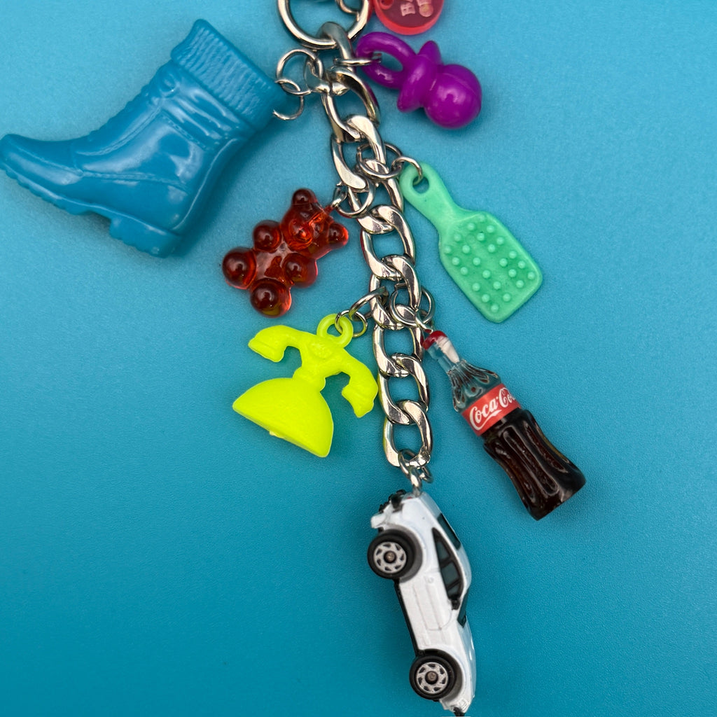 Vintage Coca-Cola Bag Charm Chain