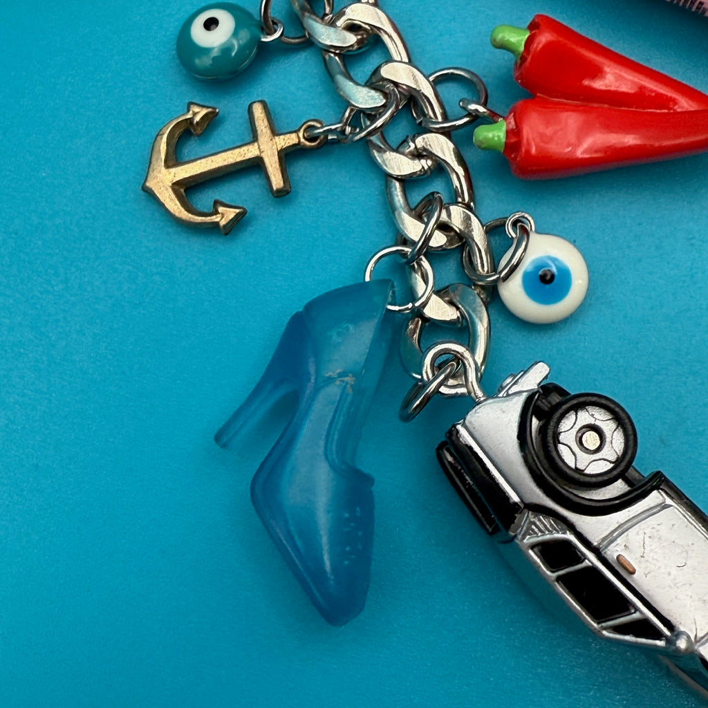 Vintage Lollipop Bag Charm Chain