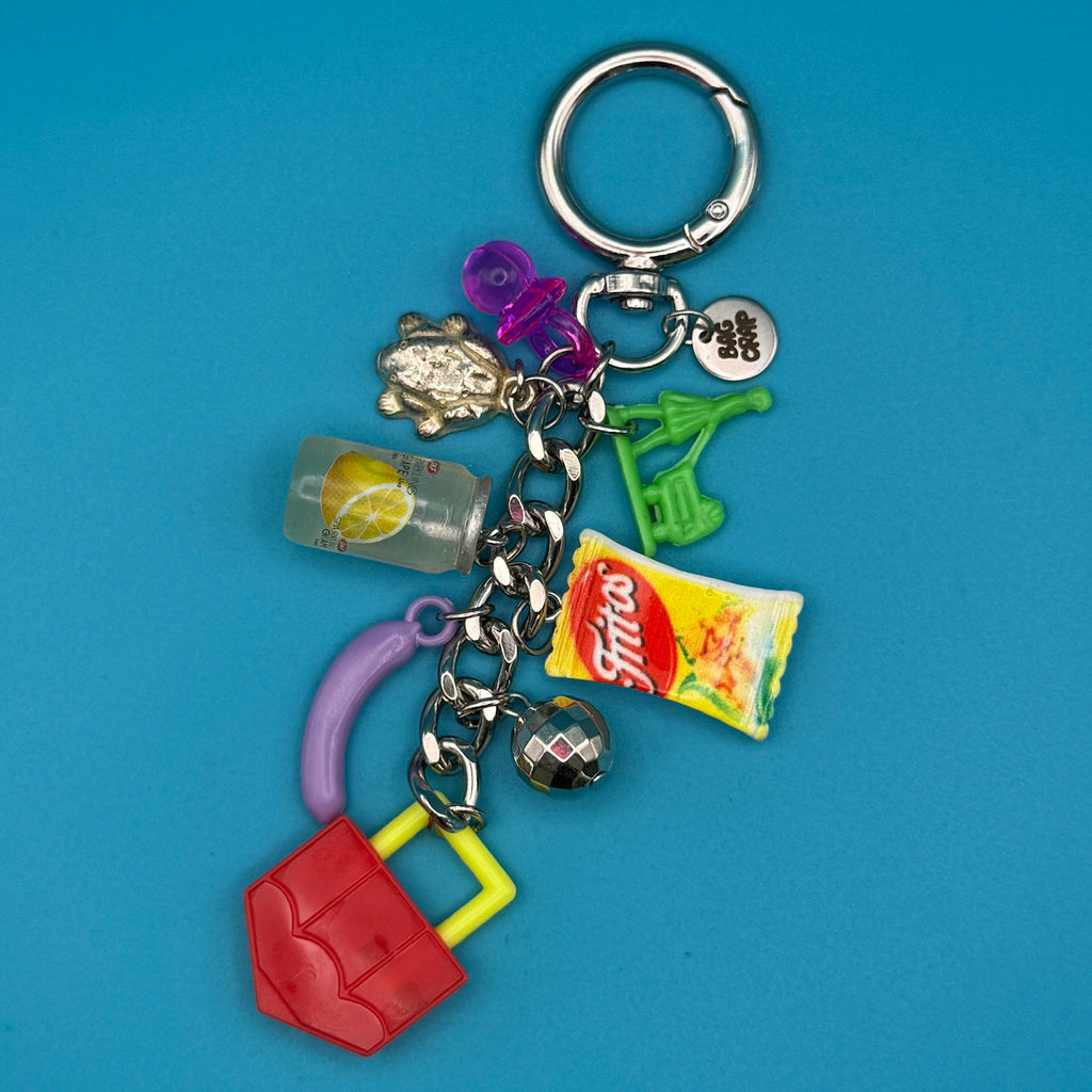 Vintage Fritos Trinket Bag Charm Chain