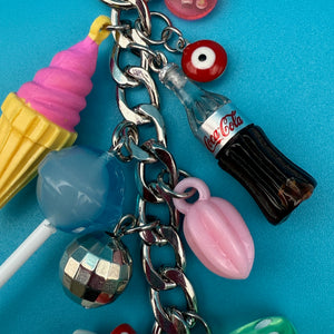Diet Coke Trinket   Chain - vintage bag charm chains silver nostalgia vintage y2k vintage keychain vintage charms for bag nostalgia vintage keychains y2k collectible - Bag Crap
