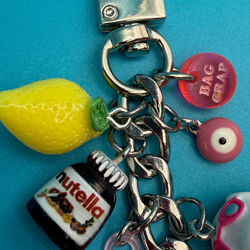 Vintage Snoopy Trinket Bag Charm Chain