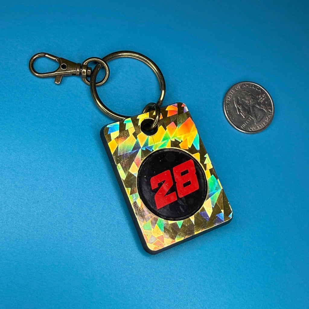 1970s-Y2K Vintage Keychains & Vintage Bag Charms: Gold Collection
