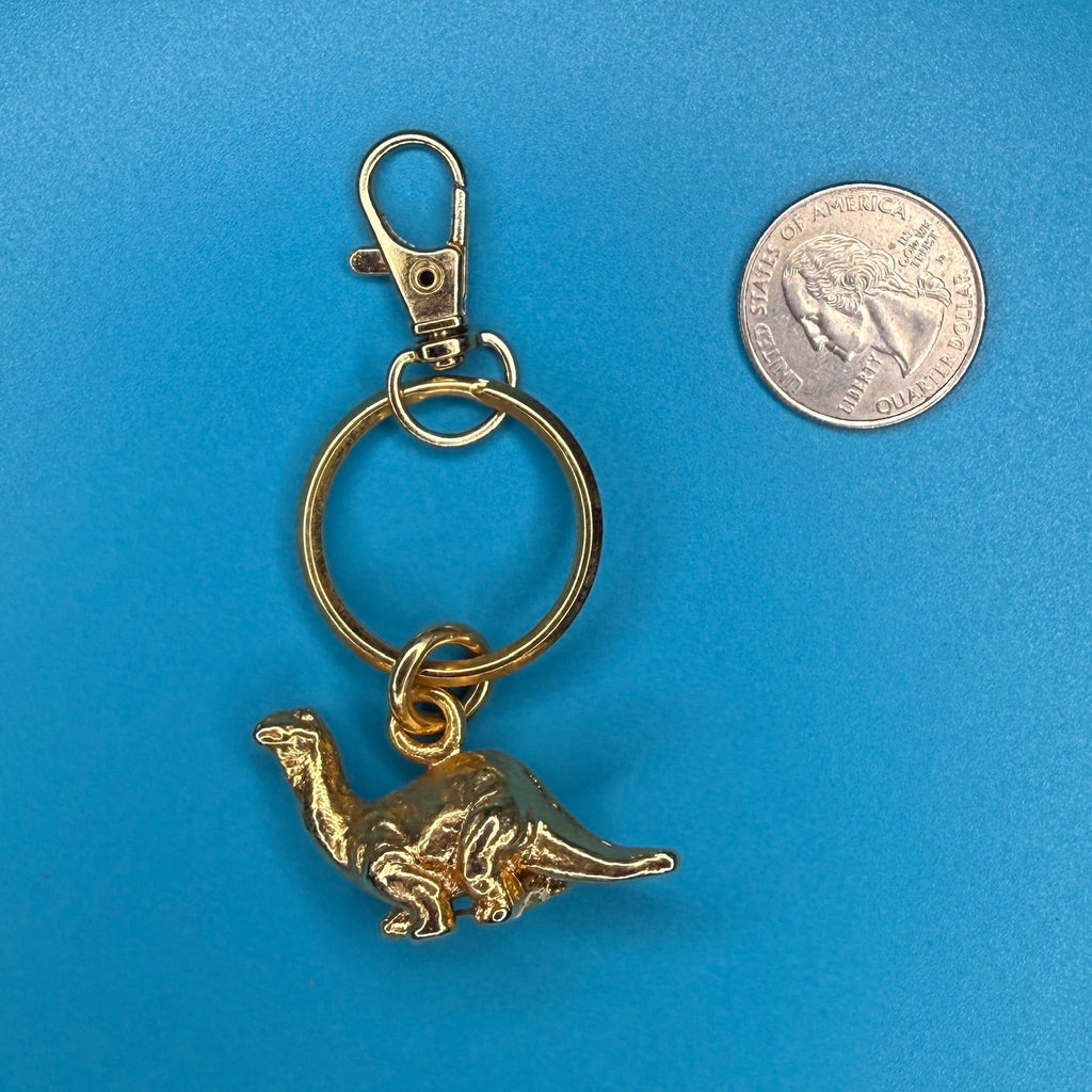 1970s-Y2K Vintage Keychains & Vintage Bag Charms: Gold Collection