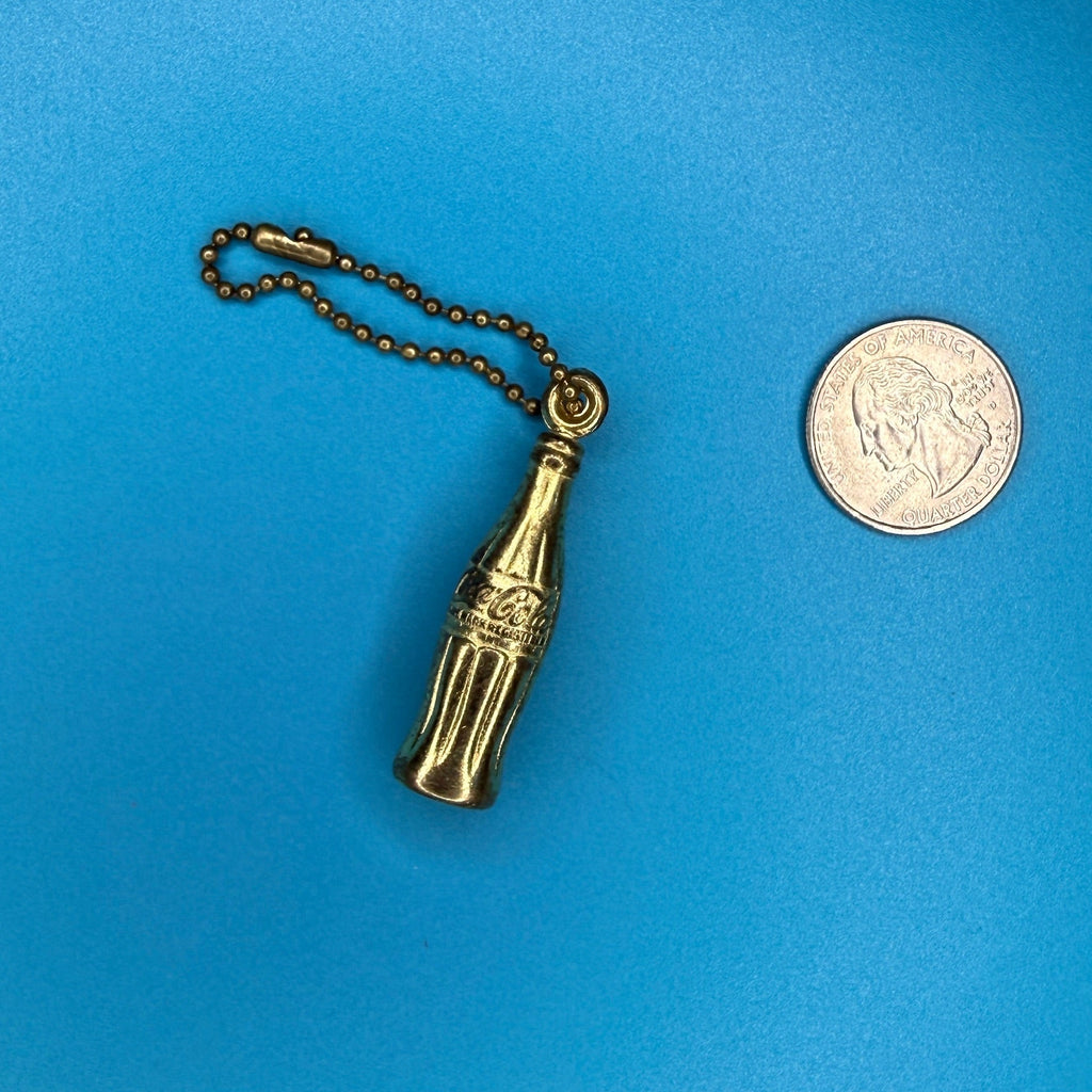 1970s-Y2K Vintage Keychains & Vintage Bag Charms: Gold Collection