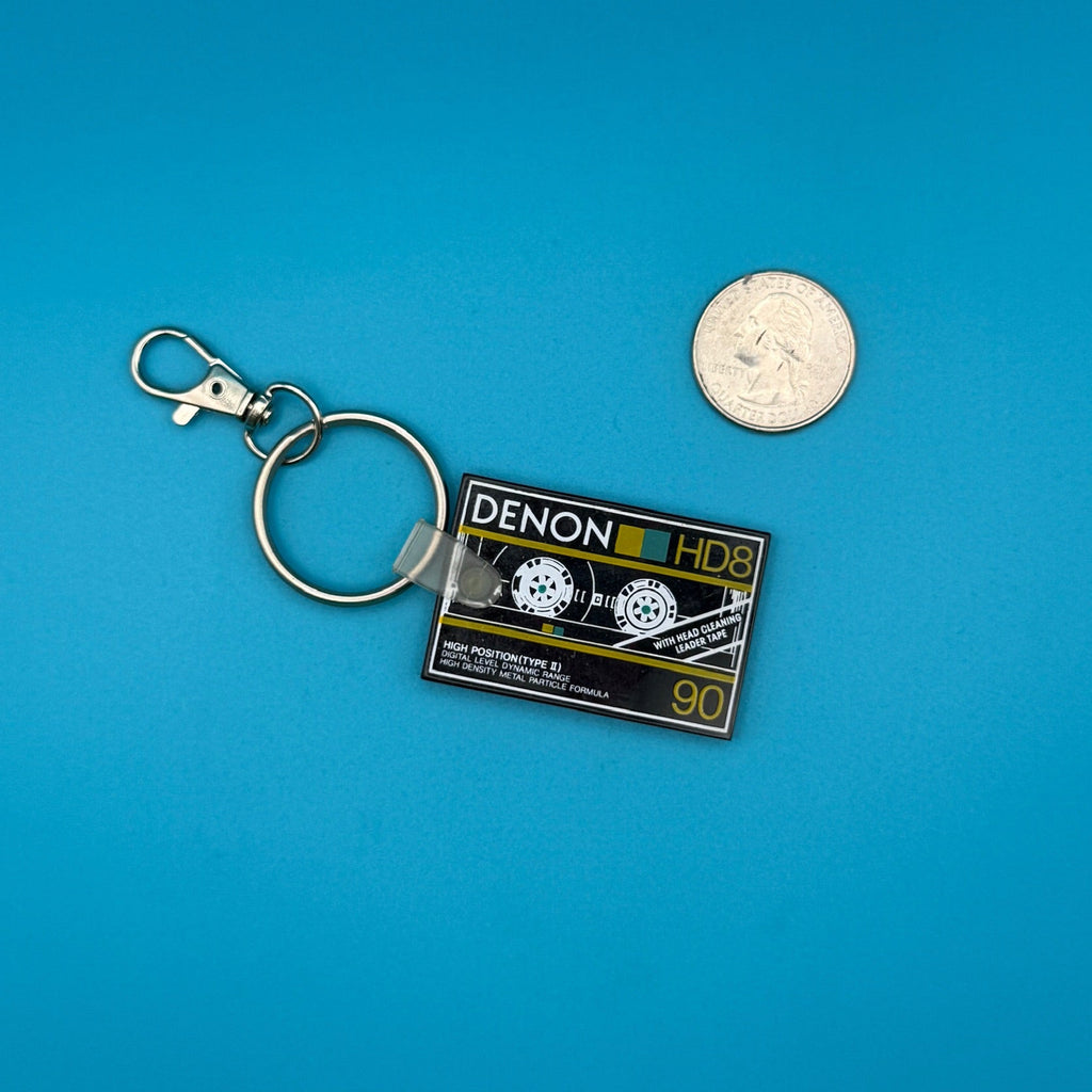 1960s-Y2K Vintage Keychains & Vintage Bag Charms: Black Collection