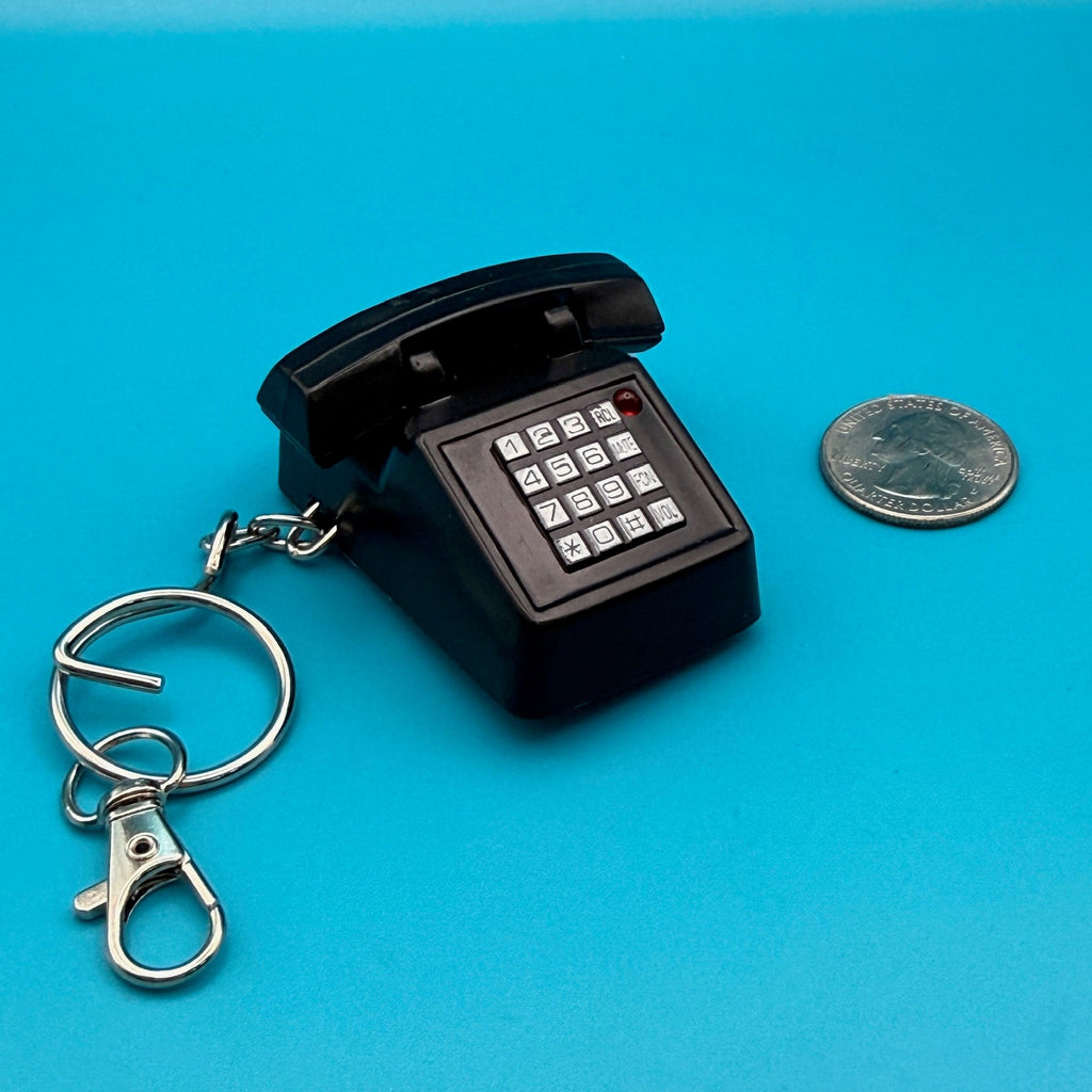 1960s-Y2K Vintage Keychains & Vintage Bag Charms: Black Collection