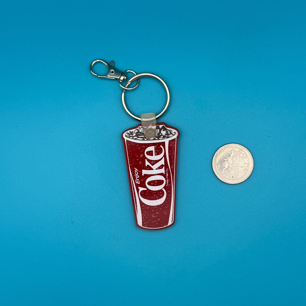 1980s-Y2K Vintage Keychains & Vintage Bag Charms: Red Collection