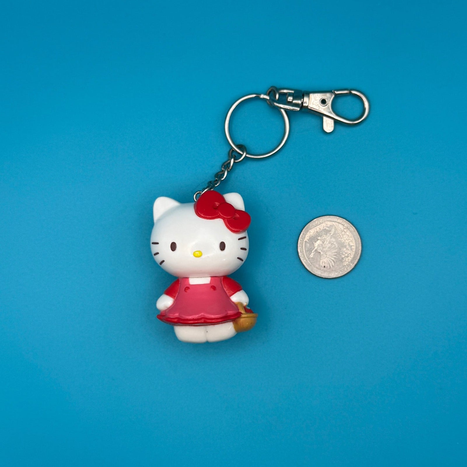 1980s-  s &   s: Red Collection - hello kitty sanrio japan kawaii rare vintage keychain vintage charms for bag nostalgia vintage keychains y2k collectible - Bag Crap