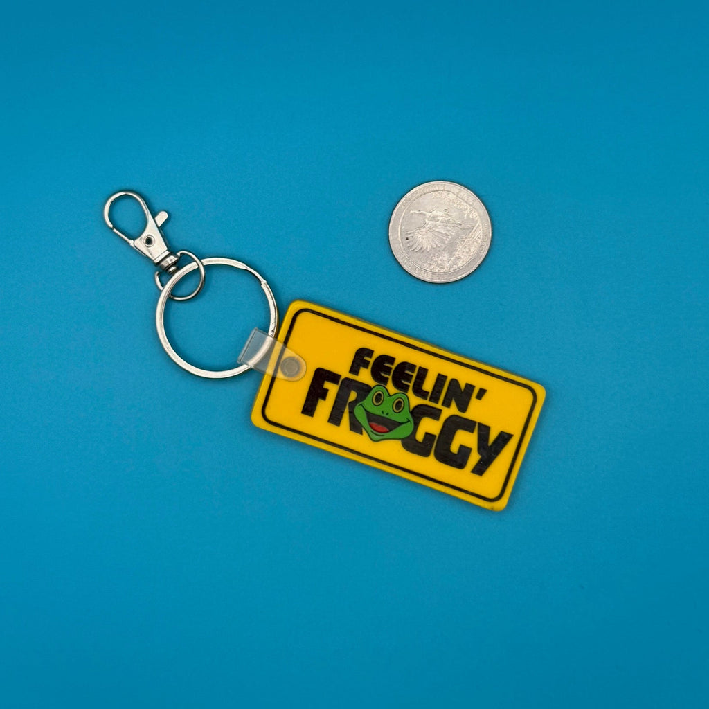 1970s-Y2K Vintage Keychains & Vintage Bag Charms: Yellow Collection