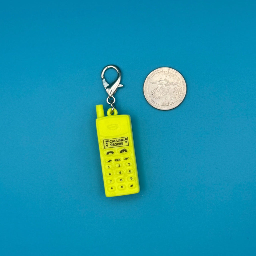 1970s-Y2K Vintage Keychains & Vintage Bag Charms: Yellow Collection