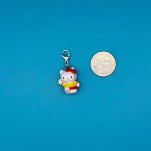 1970s-  s &   s: Yellow Collection - hello kitty sanrio japan kawaii rare vintage keychain vintage charms for bag nostalgia vintage keychains y2k collectible - Bag Crap
