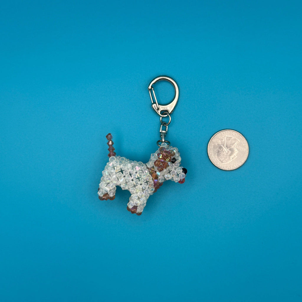 1960s-Y2K Vintage Keychains & Vintage Bag Charms: White Collection