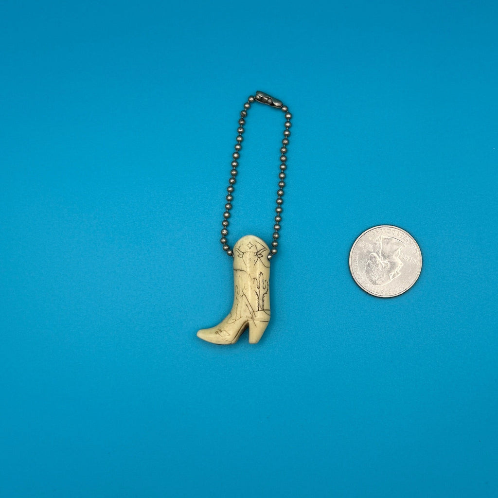 1960s-Y2K Vintage Keychains & Vintage Bag Charms: White Collection