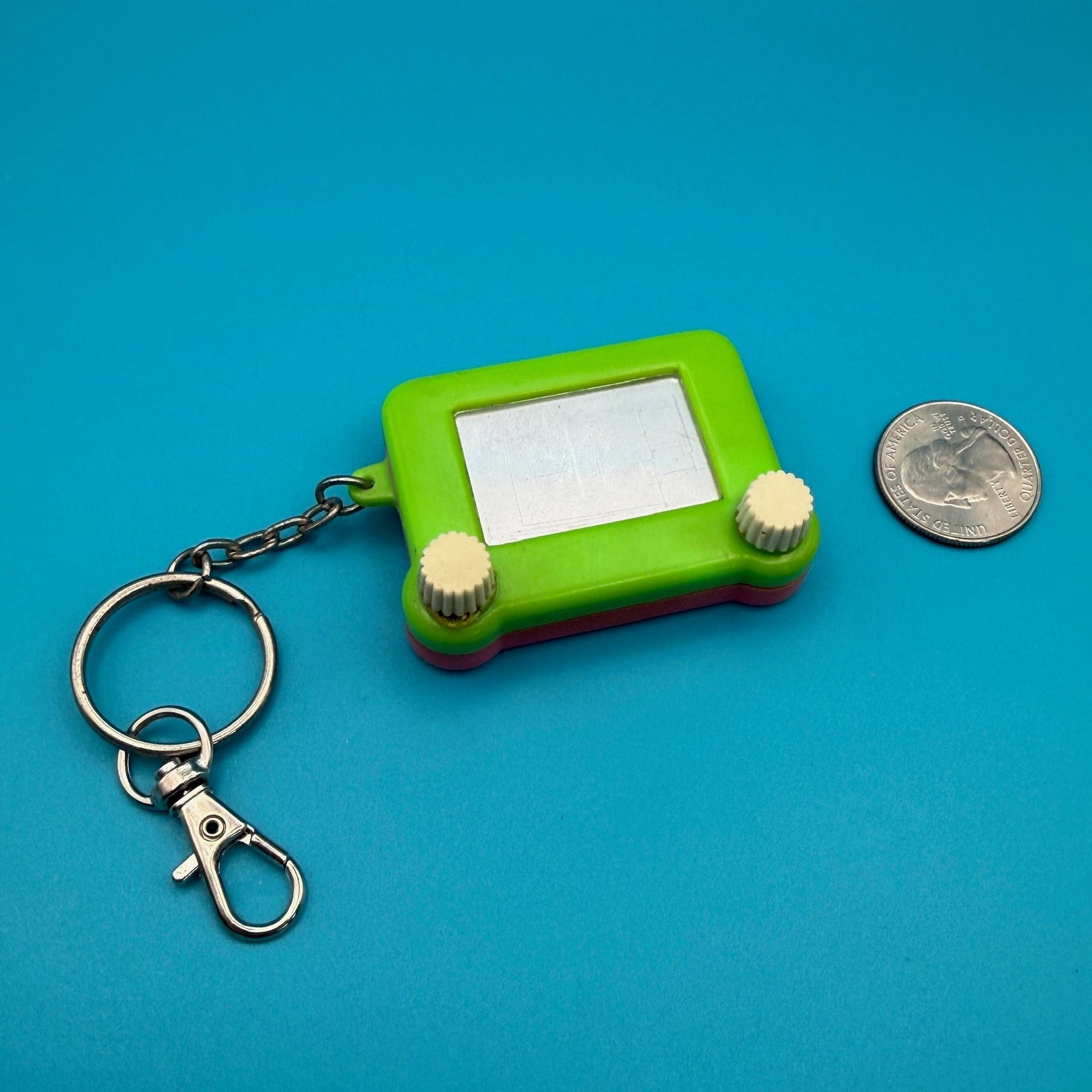 1960s-  s &   s: Green Collection -  vintage keychain vintage charms for bag nostalgia vintage keychains y2k collectible - Bag Crap