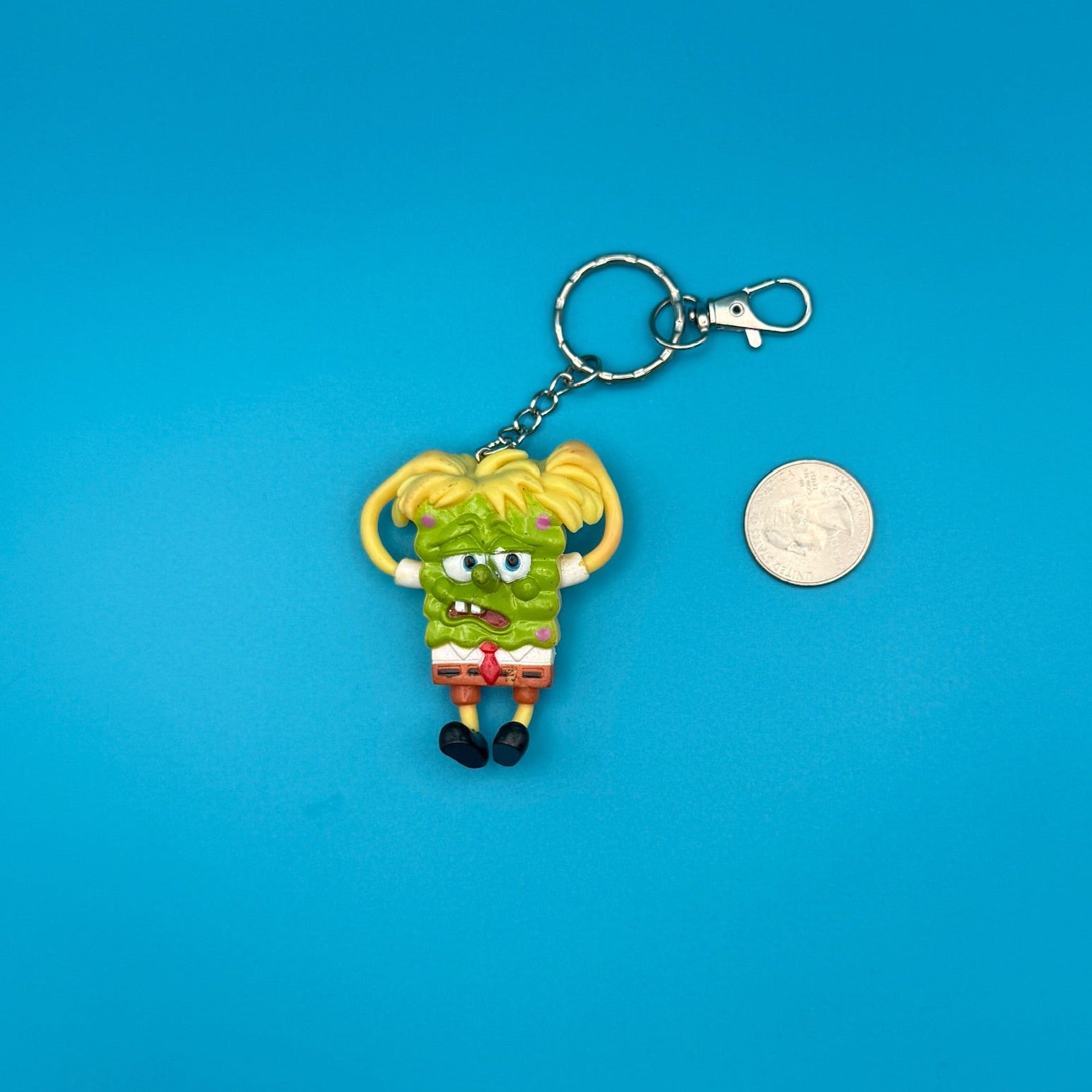 1960s-  s &   s: Green Collection -  vintage keychain vintage charms for bag nostalgia vintage keychains y2k collectible - Bag Crap