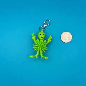 1960s-  s &   s: Green Collection -  vintage keychain vintage charms for bag nostalgia vintage keychains y2k collectible - Bag Crap