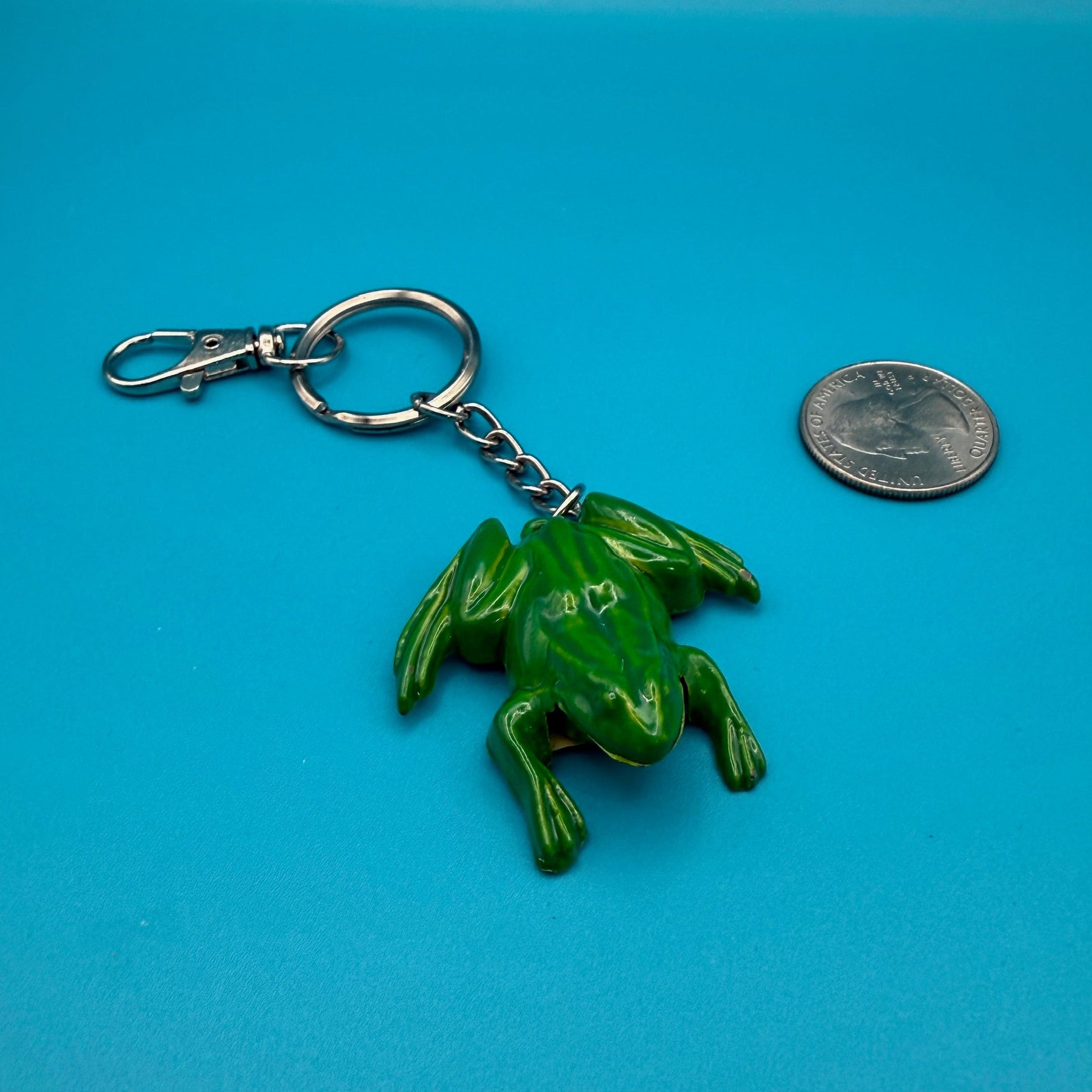 1960s-  s &   s: Green Collection -  vintage keychain vintage charms for bag nostalgia vintage keychains y2k collectible - Bag Crap