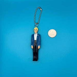 1960s-  s &   s: Blue Collection -  vintage keychain vintage charms for bag nostalgia vintage keychains y2k collectible - Bag Crap